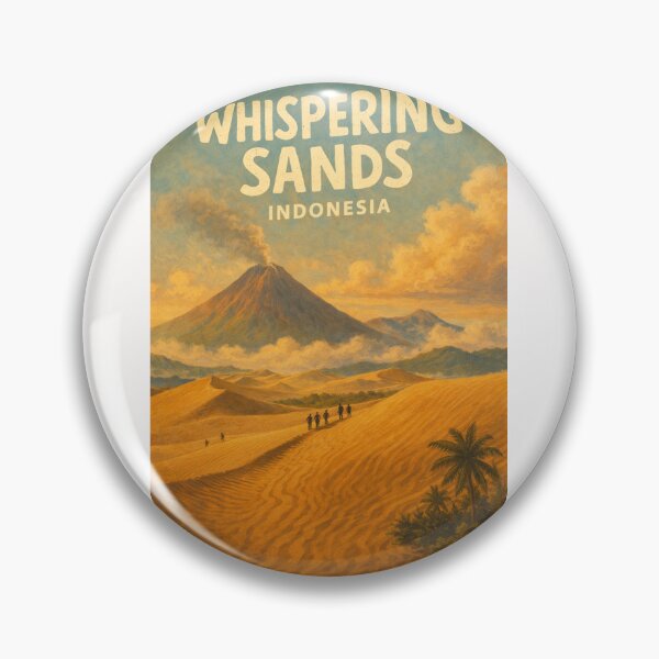 Item preview, Whispering Sands Indonesia – Volcanic Dunes and Trekking Route near Mount Bromo in Bromo Tengger Semeru National Park designed and sold by Places On Earth.