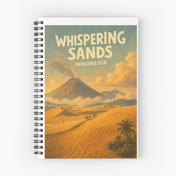 Item preview, Whispering Sands Indonesia – Volcanic Dunes and Trekking Route near Mount Bromo in Bromo Tengger Semeru National Park designed and sold by Places On Earth.