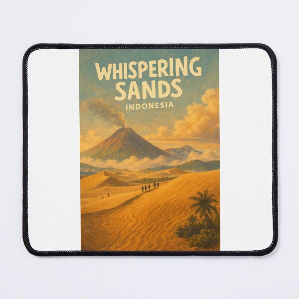 Item preview, Whispering Sands Indonesia – Volcanic Dunes and Trekking Route near Mount Bromo in Bromo Tengger Semeru National Park designed and sold by Places On Earth.