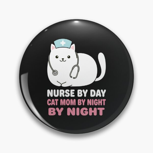 Item preview, Nurse By Day Cat Mom By Night designed and sold by AdyKurniawan.