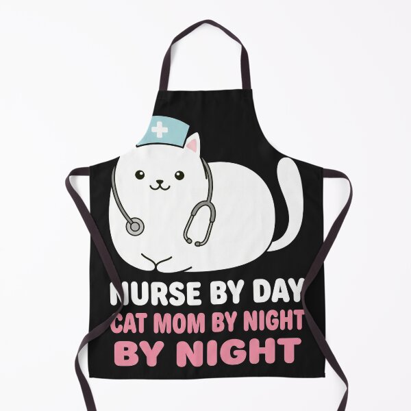 Item preview, Nurse By Day Cat Mom By Night designed and sold by AdyKurniawan.