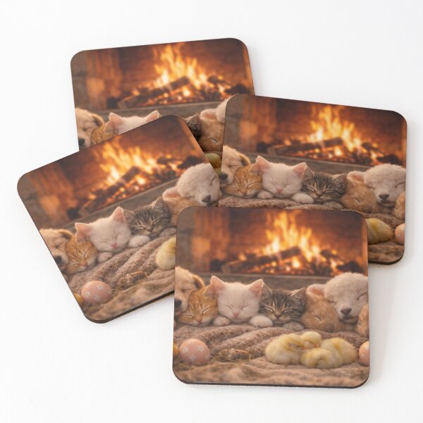 Item preview, Easter idyll in the warm fireplace light designed and sold by Cerberus-Art.