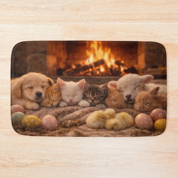 Item preview, Easter idyll in the warm fireplace light designed and sold by Cerberus-Art.