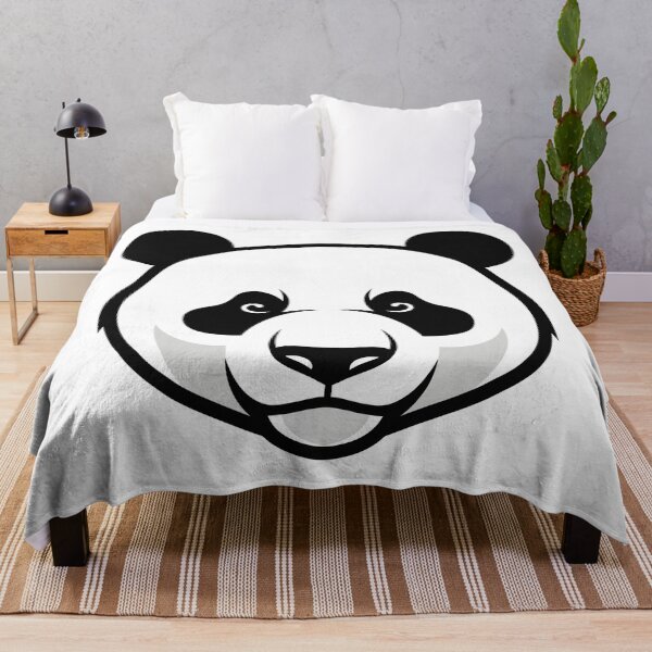 Item preview, Minimalist Panda Face Icon Illustration designed and sold by Oblique21.