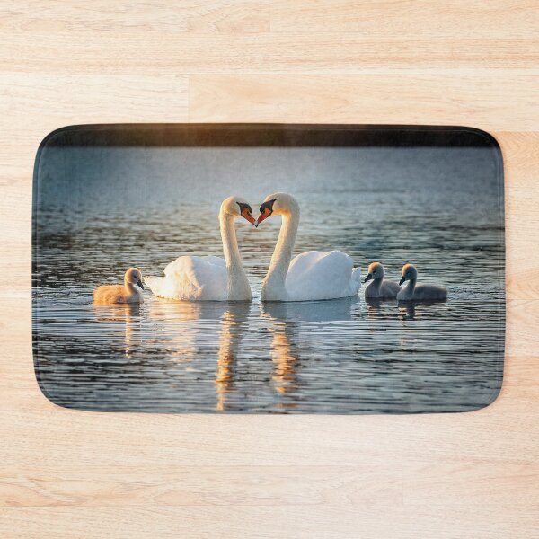 Item preview, Swans in love with babies designed and sold by Photopat.