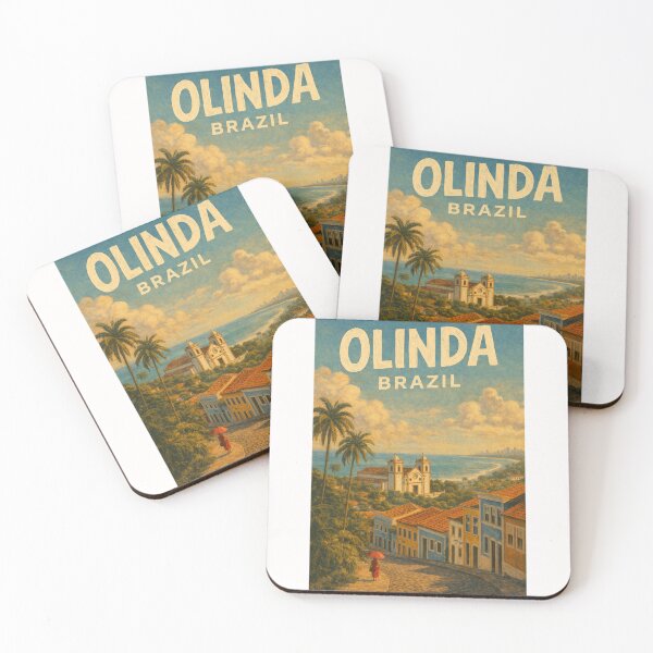Item preview, Olinda Brazil – Coastal View of Baroque Churches and Colonial Streets in Pernambuco near Recife designed and sold by Places On Earth.