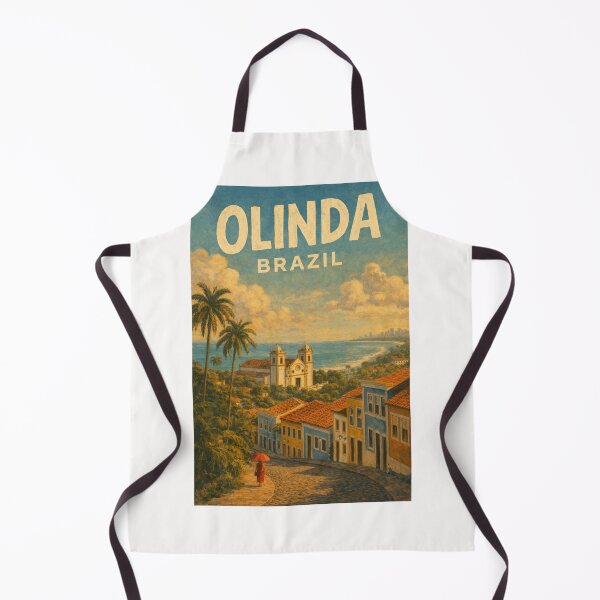 Item preview, Olinda Brazil – Coastal View of Baroque Churches and Colonial Streets in Pernambuco near Recife designed and sold by Places On Earth.