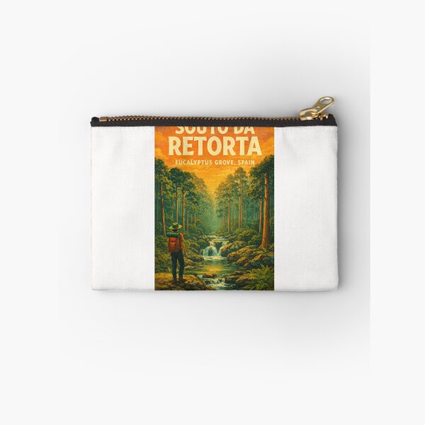 Item preview, Souto da Retorta Spain – Verdant Eucalyptus Grove with Waterfalls and Hiking Trail in Galicia designed and sold by Places On Earth.