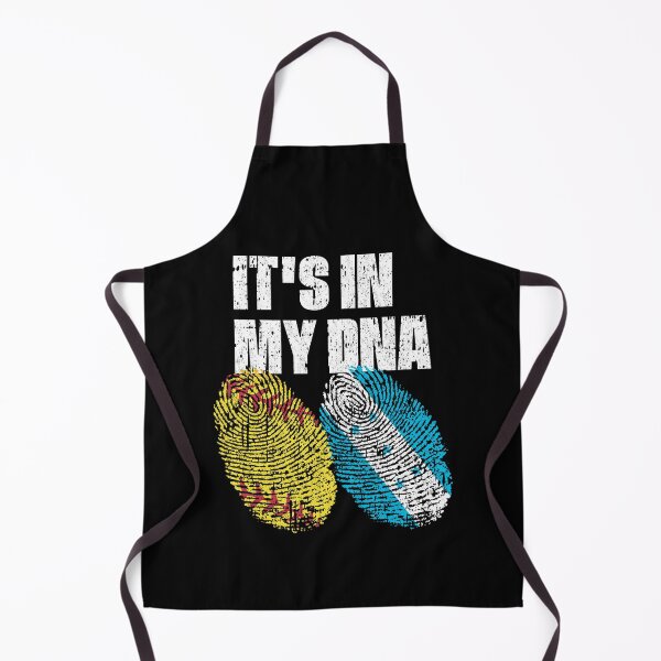Item preview, IT'S IN MY DNA Softball - Honduras Flag Fingerprint designed and sold by CosmoKitsch.