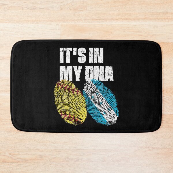 Item preview, IT'S IN MY DNA Softball - Honduras Flag Fingerprint  designed and sold by CosmoKitsch.