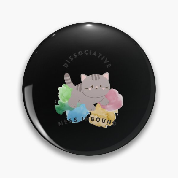 Item preview, Dissociative Mess Inbound Cat designed and sold by qrfwhislu5.