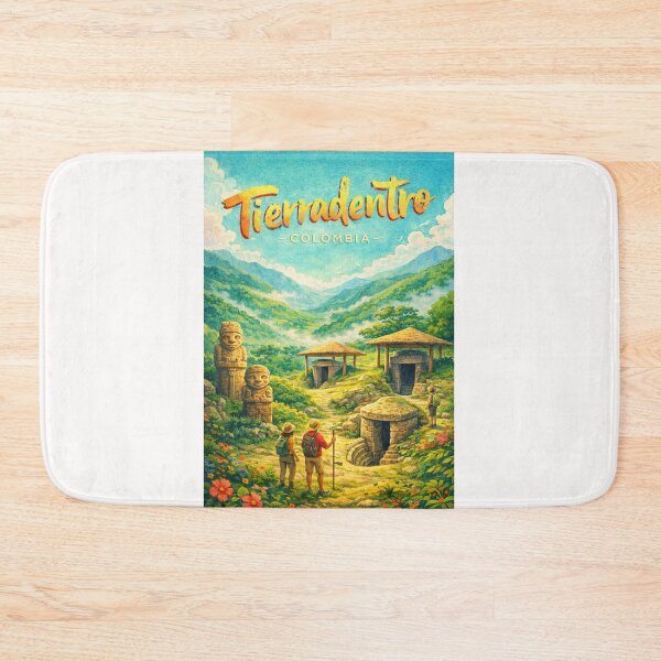 Item preview, Tierradentro Colombia – Ancient Burial Tombs and Pre-Columbian Statues in the Andes of Cauca Department designed and sold by Places On Earth.