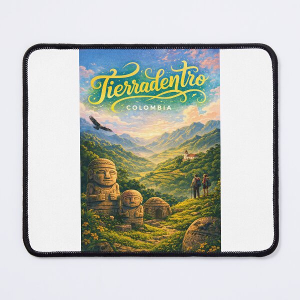 Item preview, Tierradentro Colombia – Prehistoric Stone Figures and Hypogea in the Green Mountains of Inzá designed and sold by Places On Earth.