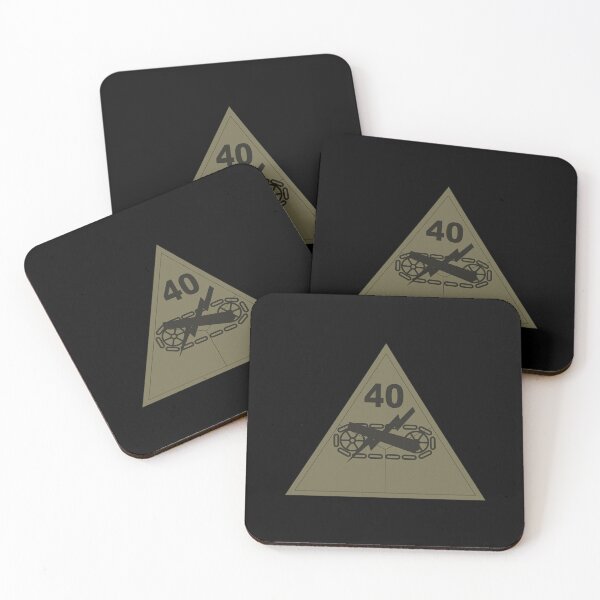Item preview, Army - SSI - 40th Armored Division - Subdued X 300 designed and sold by Military Insignia Products.