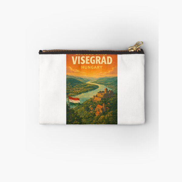 Item preview, Visegrád Hungary – Castle Overlooking the Danube River Amid Pilis Mountains in Central Hungary designed and sold by Places On Earth.