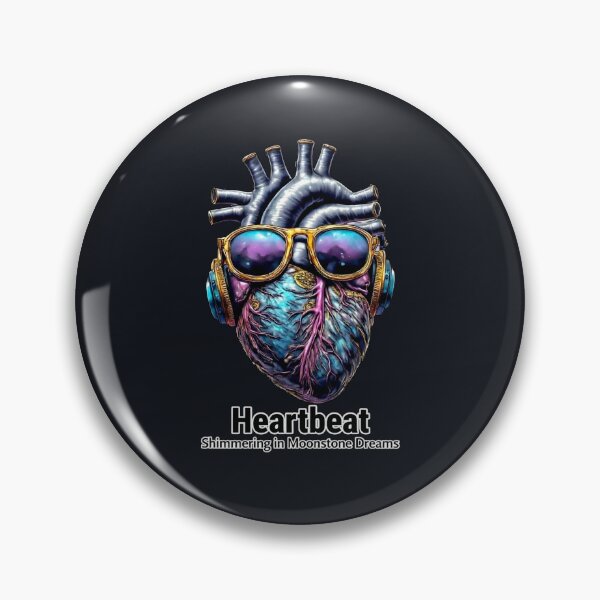 Item preview, Pulse Fracture: Heartbeat Shimmering in Moonstone Dreams Limited Edition designed and sold by Shift-Bloom.