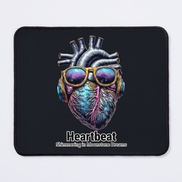 Item preview, Pulse Fracture: Heartbeat Shimmering in Moonstone Dreams Limited Edition designed and sold by Shift-Bloom.