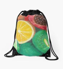 Tropcial Fruit Drawstring Bag