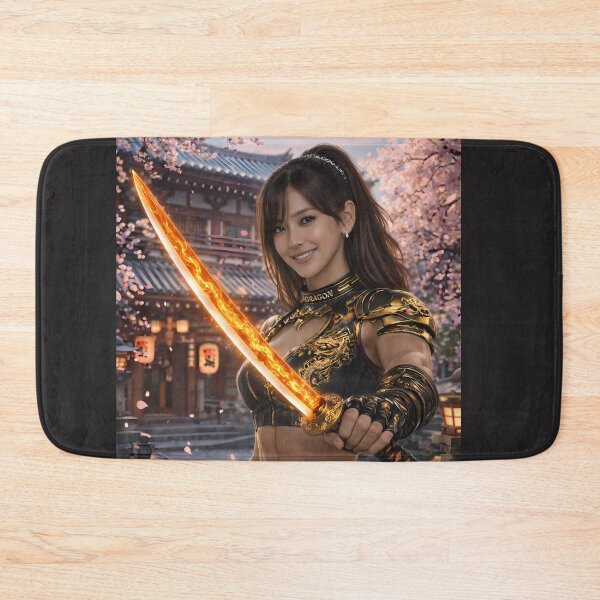 Item preview, Dragon Blade Samurai Woman – Cinematic Cyber Japan designed and sold by Dragon-Samurai.