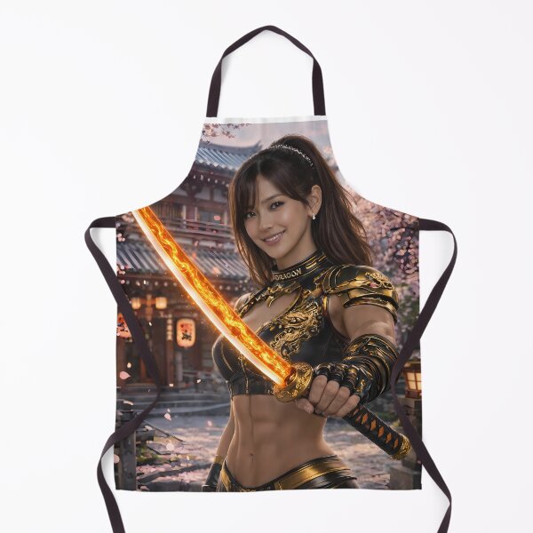 Item preview, Dragon Blade Samurai Woman – Cinematic Cyber Japan designed and sold by Dragon-Samurai.