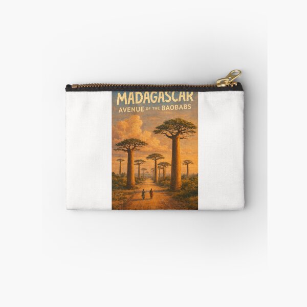 Item preview, Madagascar – Sunset at Avenue of the Baobabs in the Menabe Region Near Morondava and Kirindy designed and sold by Places On Earth.