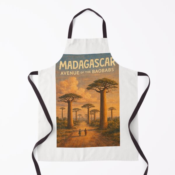 Item preview, Madagascar – Sunset at Avenue of the Baobabs in the Menabe Region Near Morondava and Kirindy designed and sold by Places On Earth.