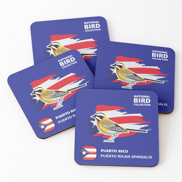 Item preview, National Bird Collection Puerto Rico Spindalis designed and sold by SUPERHERON.
