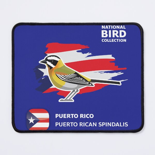 Item preview, National Bird Collection Puerto Rico Spindalis designed and sold by SUPERHERON.
