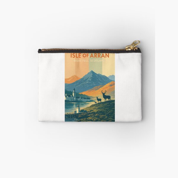 Item preview, Isle of Arran Scotland – Goat Fell and Brodick Bay with Highland Wildlife and Coastal Village in North Ayrshire designed and sold by Places On Earth.