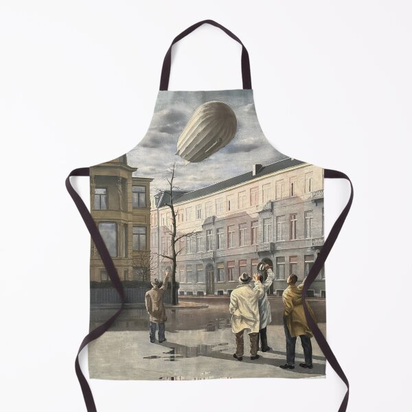 Item preview, Magic Realistic painting The Zeppelin by Carel Willink designed and sold by Photopat.