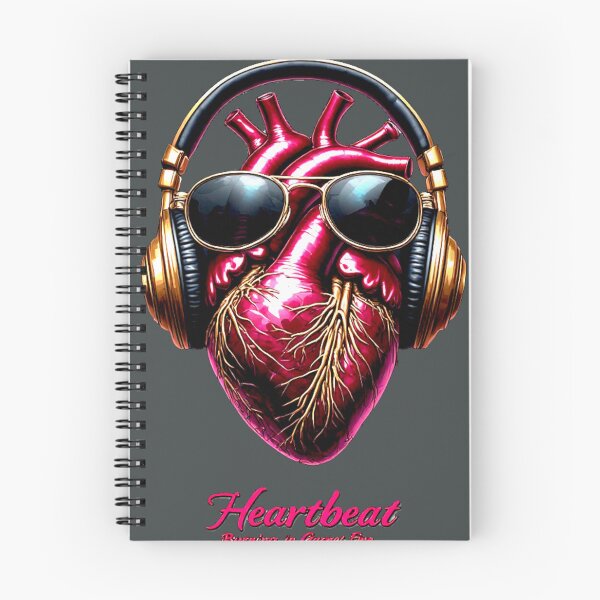 Item preview, Pulse Fracture: Heartbeat-Burned in Garnet Fire designed and sold by Shift-Bloom.