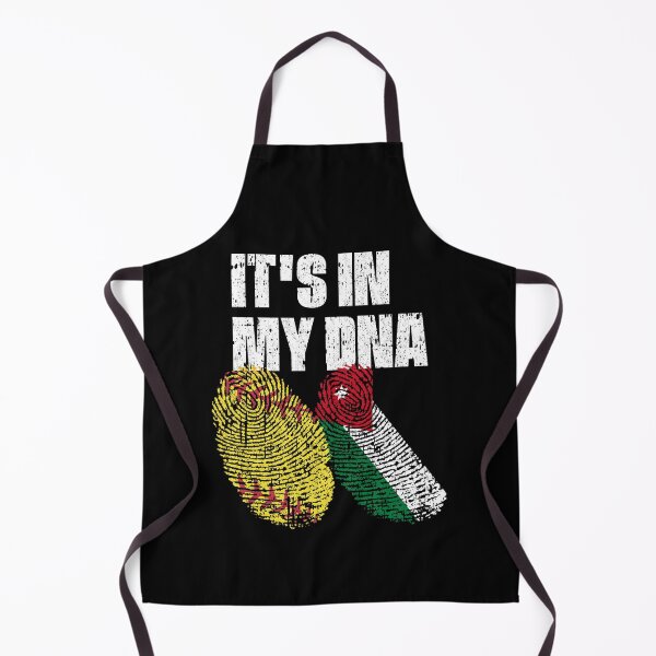 Item preview, IT'S IN MY DNA Softball - Jordan Flag Fingerprint  designed and sold by CosmoKitsch.