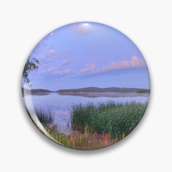 Item preview, Tranquil Lakeside at Dusk designed and sold by Veikko  Suikkanen.