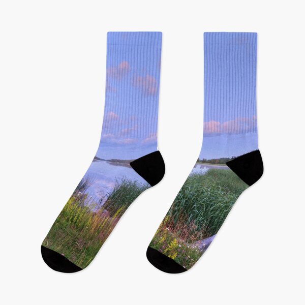 Item preview, Tranquil Lakeside at Dusk designed and sold by Veikko  Suikkanen.