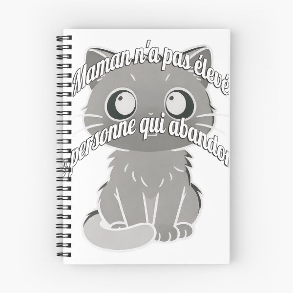 Item preview, Sad cat – Mom didn't raise you to abandon you! designed and sold by Alan-David.