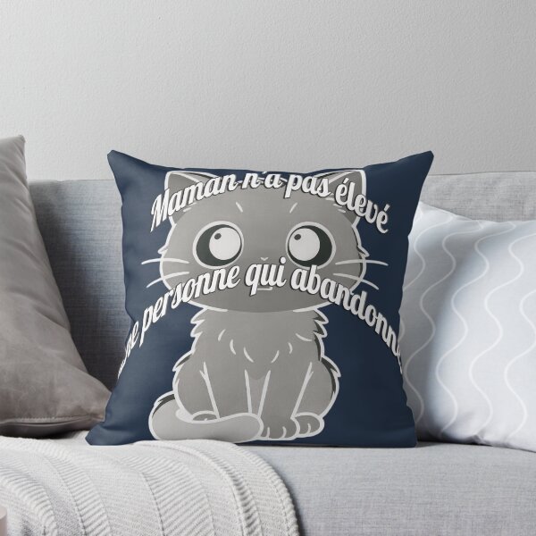 Item preview, Sad cat – Mom didn't raise you to abandon you! designed and sold by Alan-David.