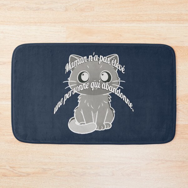 Item preview, Sad cat – Mom didn't raise you to abandon you! designed and sold by Alan-David.