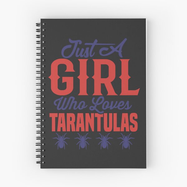 Item preview, Tarantula Lover Girl Funny Tee designed and sold by BugBrainsUK.