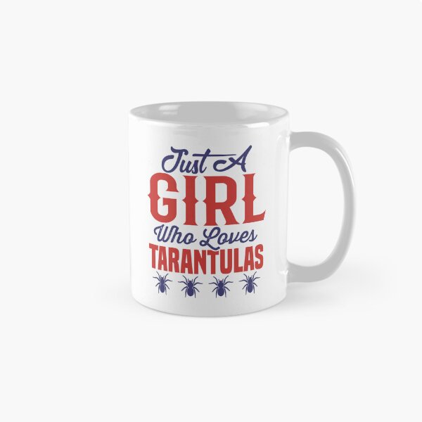 Item preview, Tarantula Lover Girl Funny Tee designed and sold by BugBrainsUK.