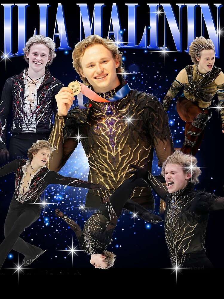 Discover Ilia Malinin, Quad Jump Legend, Ice Skating Poster