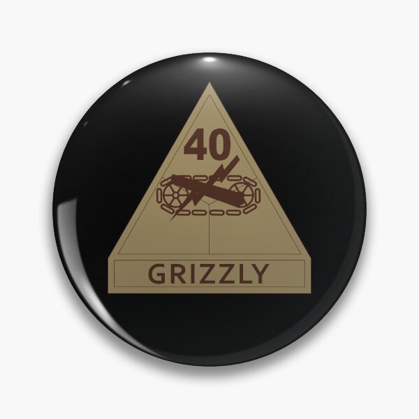 Item preview, Army - SSI - 40th Armored Division w Name Tape - Subdued Desert X 300 designed and sold by Military Insignia Products.