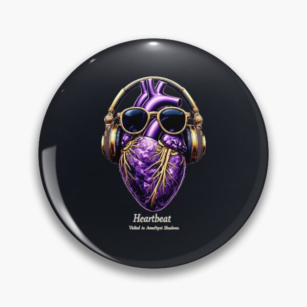 Item preview, Pulse Fracture: Heartbeat-Veiled in Anethst Shadow designed and sold by Shift-Bloom.