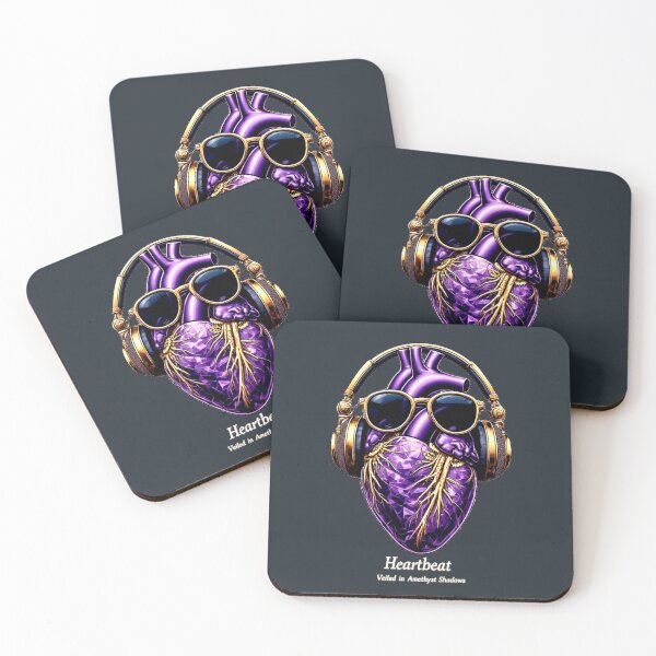 Item preview, Pulse Fracture: Heartbeat-Veiled in Anethst Shadow designed and sold by Shift-Bloom.