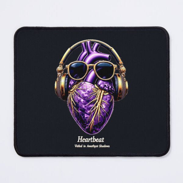 Item preview, Pulse Fracture: Heartbeat-Veiled in Anethst Shadow designed and sold by Shift-Bloom.
