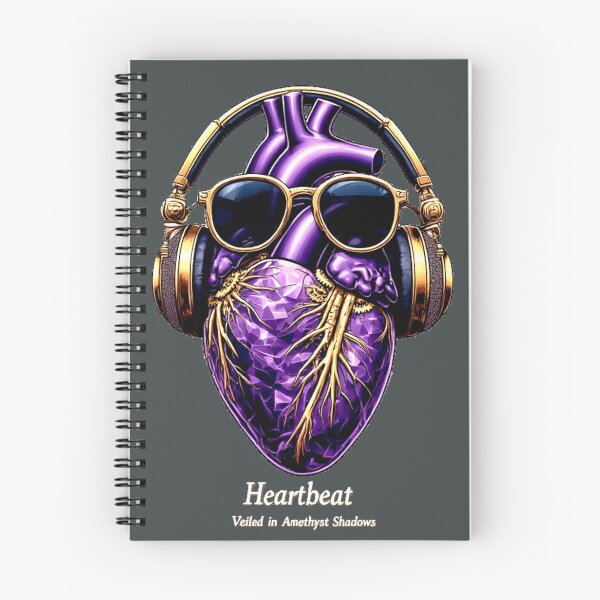 Item preview, Pulse Fracture: Heartbeat-Veiled in Anethst Shadow designed and sold by Shift-Bloom.