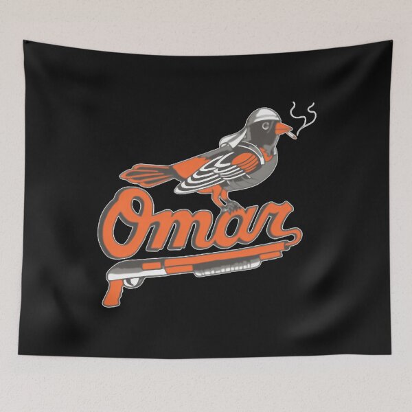 Item preview,  Omar The Wire Baltimore Oriole designed and sold by Aryol3.