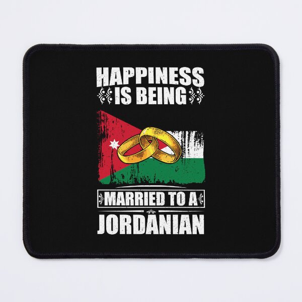 Item preview, Happiness Is Being Married To A Jordanian   designed and sold by GabbyKash.