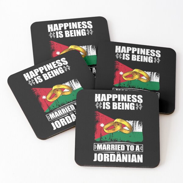 Item preview, Happiness Is Being Married To A Jordanian   designed and sold by GabbyKash.
