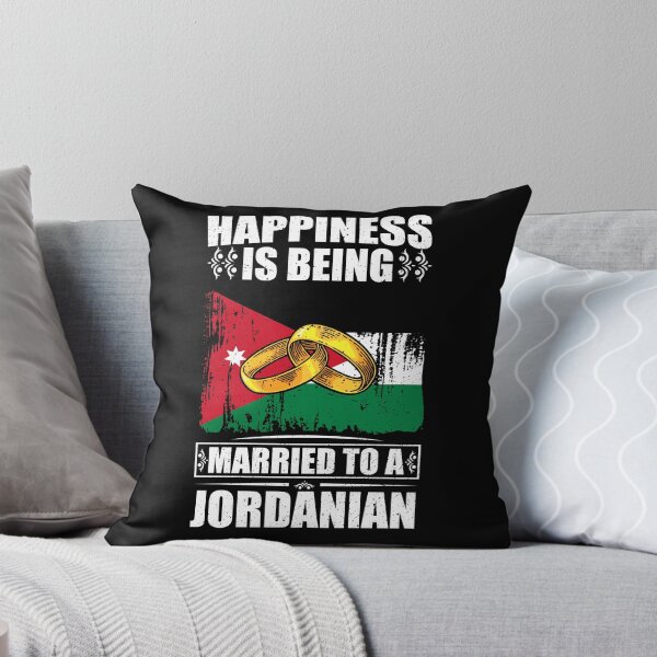 Item preview, Happiness Is Being Married To A Jordanian   designed and sold by GabbyKash.