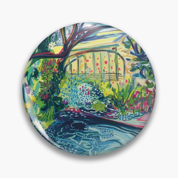 Item preview, Vibrant Whimsical Garden Illustration designed and sold by FortuneAndFrame.